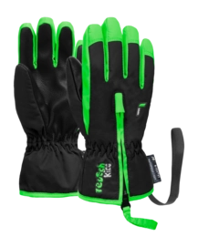 Handschoen Reusch Kids Ben Black / Neon Green R-LOFT