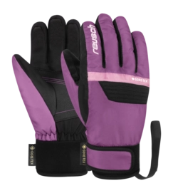Handschoen Reusch Kids Bolt SC GORE-TEX Junior Black / Purple Sapphire