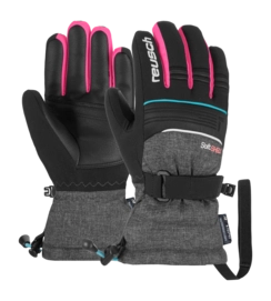 Handschoen Reusch Kids Kondor R-TEX XT Junior Black / Black Melange / Knockout Pink TecFill