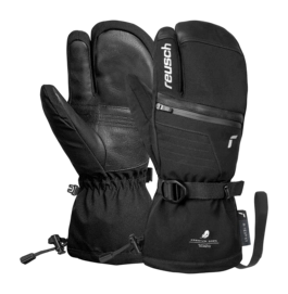 Handschoen Reusch Men Lando R-TEX XT Lobster Black / Silver Softshell