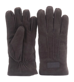 Handschoen Warmbat Women Gloves Goat Suede Choco