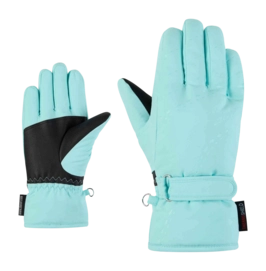 Handschoen Ziener Girls Lamonia Z PR Radiant Lagoon Junior Girls PrimaLoft Gold