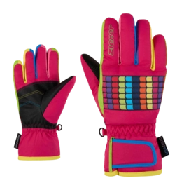 Handschoen Ziener Kids Lamil Z AS Pop Pink Junior Aquashield