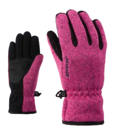 Handschoen Ziener Kids Limagios Z Pop Pink Junior Ziener Glove Technology