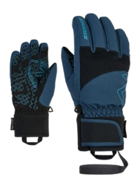 Handschoen Ziener Kids Lotar Z GTX PR Hale Navy Junior PrimaLoft Gold