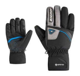 Handschoen Ziener Men Galiso Z GTX + Gore Plus Warm Black Persian Blue