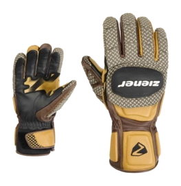 Handschoen Ziener Men Gatos Z PR Dark Brown PrimaLoft Gold
