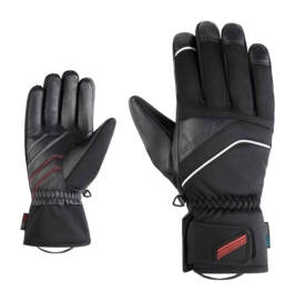Handschoen Ziener Men Gefion Z AS PR Black PrimaLoft Gold