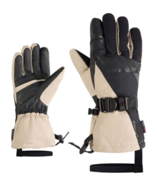 Handschoen Ziener Men Ghalion Z AS Black Sandstone AQUASHIELD