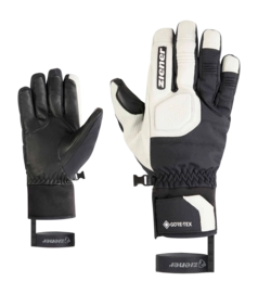 Handschoen Ziener Men Ginos Z GTX PR Black White PrimaLoft Gold