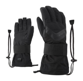 Handschoen Ziener Men Milan Z AS Black Heringbone AQUASHIELD