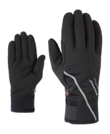 Handschoen Ziener Men Ultimo Z PR Black PrimaLoft Gold