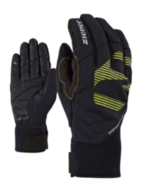 Handschoen Ziener Unisex Ilko Z Ws Lime Green WINDSTOPPER