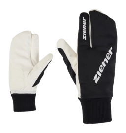 Handschoen Ziener Unisex Uvanta Z PR Lobster Black White PrimaLoft Gold