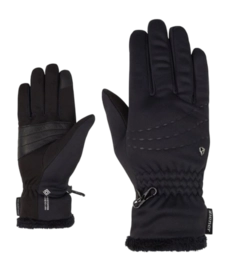 Handschoen Ziener Women Indiri Z Ws Touch Black WINDSTOPPER