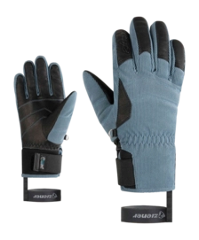 Handschoen Ziener Women Kale Z AS AW Iron Sky Cord ZIENER AQUASHIELD
