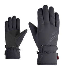 Handschoen Ziener Women Keva Z PR Black PrimaLoft Gold