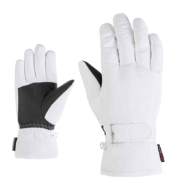 Handschoen Ziener Women Keva Z PR White PrimaLoft Gold