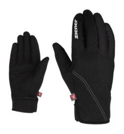 Handschoen Ziener Women Ultimana Z PR Black PrimaLoft Gold