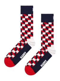 Happy Socks Filled Optic Navy