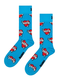 Happy Socks I Love Dad Turquoise