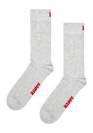 Happy Socks Solid Grey
