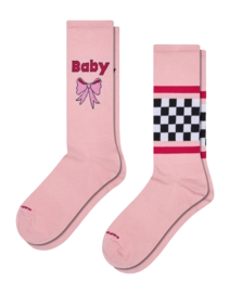 Socken Happy Socks Baby Sneakers Unisex Pink / Red / Black / White (2er-Pack)