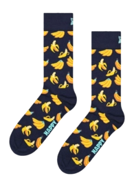Happy Socks Unisex Banana Navy
