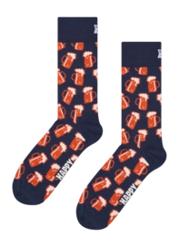 Happy Socks Unisex Beer Navy