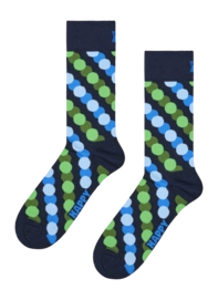 Happy Socks Unisex Big Dot Shade Navy