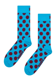 Happy Socks Unisex Big Dot Turquoise