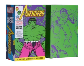 Happy Socks Unisex MARVEL Avengers Gift Set Green 3-Packs
