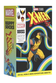 Happy Socks Unisex MARVEL X-Men Gift Set Yellow 3-Pack