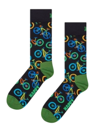 Happy Socks Unisex Mountain Bike Black