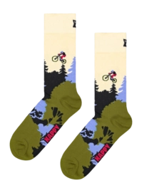Happy Socks Unisex Mountain Bike White