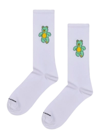 Happy Socks Unisex Teddy Bear Sneaker White