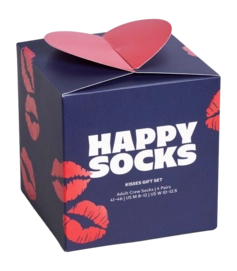 Happy Socks Unisex Valentines Gift Set Blue 2-Pack