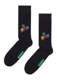 Happy Socks Unisex WASD Controls Black