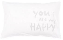 Sierkussen VT Wonen Balou White/Pearl Katoen- 40 x 60 cm