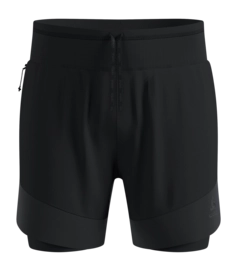 Hardloopbroek Odlo Men X-Alp Trail 6 Inch Black Regular Fit