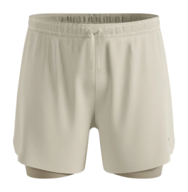 Hardloopbroek Odlo Men Zeroweight 5 Inch 2-in-1 Agate Gray Vetiver Regular Fit