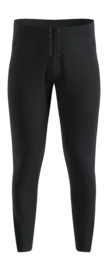 Hardloopbroek Odlo Men Zeroweight Black Black Getailleerde pasvorm