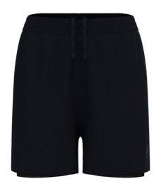 Hardloopbroek Odlo Women Essential 4 Inch Black Regular Fit