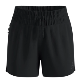 Hardloopbroek Odlo Women Zeroweight 4 Inch Black Regular Fit
