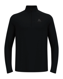 Hardloopjack Odlo Men Essential 1/2 Zip Black Black Regular Fit
