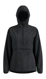 Hardloopjack Odlo Women Zeroweight Print Black Loose fit