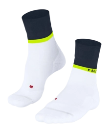 Hardloopsokken Falke Men RU4 Endurance Compression White Dark Navy