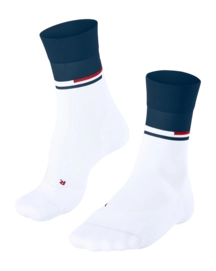 Hardloopsokken Falke Men RU Compression Stabilizing White Blue