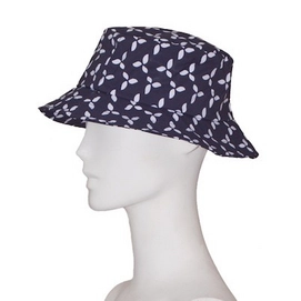Regenhoed Happy Rainy Days Foldable Nicole Leaf Navy