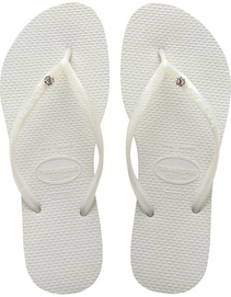 Slipper Dames Havaianas Slim Glamour White